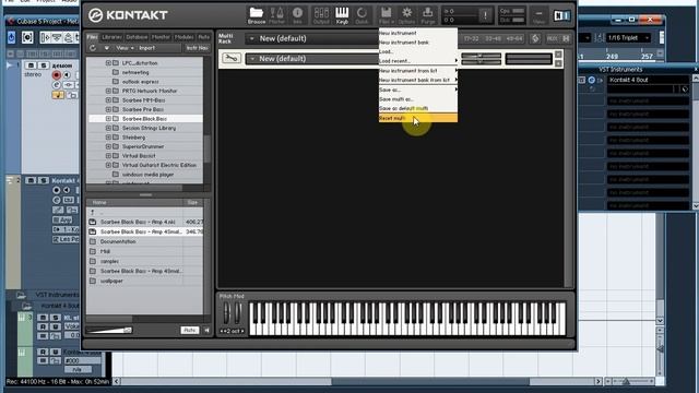 Создание музыки: VSTi Сэмплер Kontakt. Урок 2 смотреть онлайн
