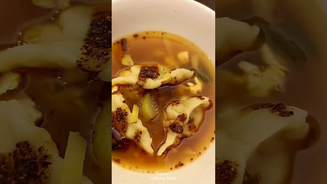 Spicy Dumpling Soup With Chilli Oil And Ginger Lemon Broth 🌶️🥣🥟