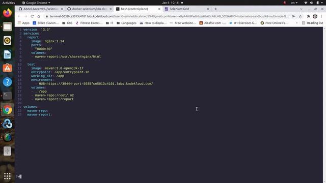 selenium router with kubernetes and docker compose смотреть онлайн