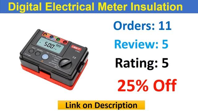 Top 5 Best Insulation Resistance Meter In 2020