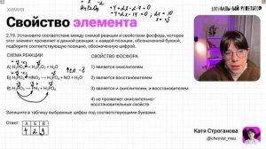 Решаем все типы 19 задания ЕГЭ по химии 2024 | Екатерина Строганова