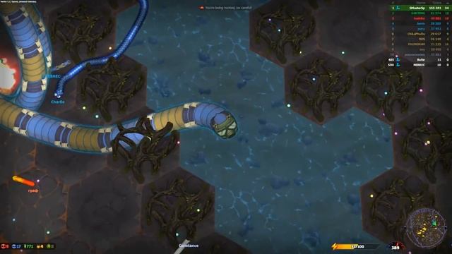 Littlebigsnake.io Longest King Snake 30,0000.00 Score In Little Big Snake Epic Gameplay!