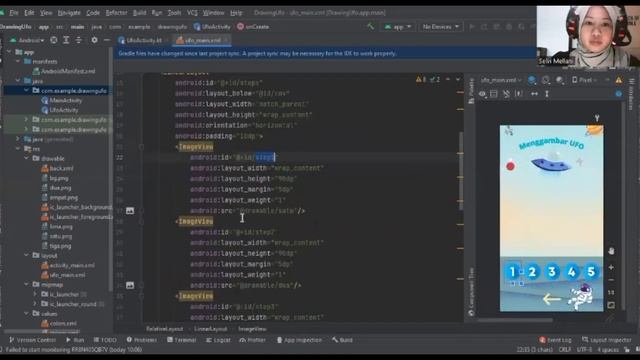 Aplikasi "Kids Draw" Android Kotlin dengan menggunakan splash, count down, slider, Drawing смотреть онлайн