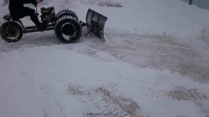 Минитрактор МИКРОБ, испытания. Крутая самоделка.