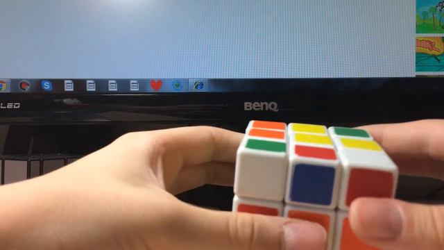 как собрать кубик рубик 3x3 (1 часть) смотреть онлайн