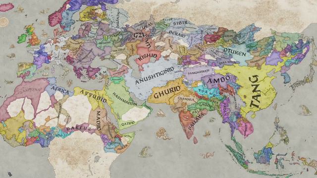 Ck 3 Timelapse Rajas of Asia with Historic Invasions смотреть онлайн