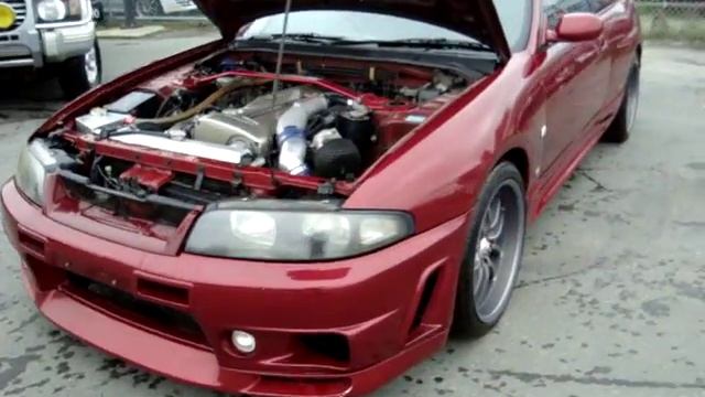 1995 Nissan Skyline GTR V-SPEC R33 twin turbo 2.6L смотреть онлайн