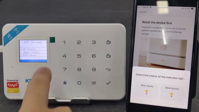 [Host] KERUI-W181 WiFi Tuya Smart connect to network with EZ Mode смотреть онлайн