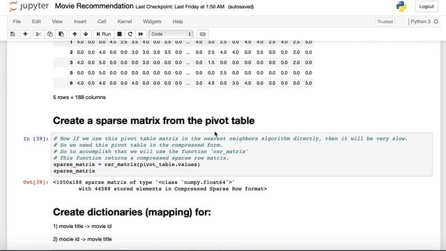Movie Recommendation System using Machine Learning - Project assignment- by Rahul Jain смотреть онлайн