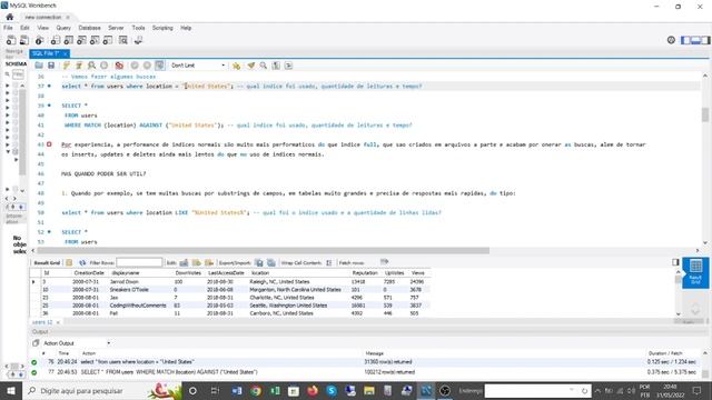 Melhore a Pesquisa de Texto no MySQL com Índices FULLTEXT смотреть онлайн