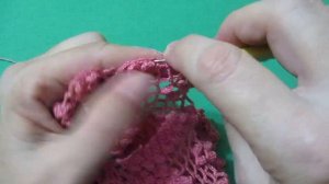 ОБЪЕМНАЯ САЛФЕТКА С ШИШЕЧКАМИ. ЧАСТЬ 2