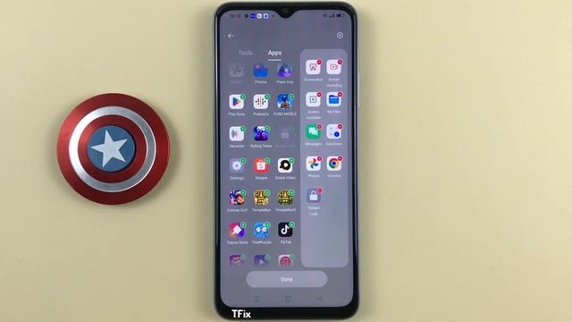 Turn off the screen with smart sidebar on OPPO A17 Android 12 смотреть онлайн