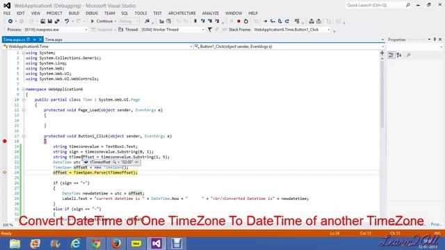 How to Convert DateTime of one TimeZone to DateTime of another Timezone in C#? смотреть онлайн