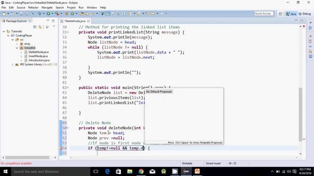 DSLL03-Linked List - Delete Node смотреть онлайн