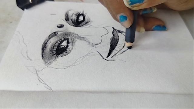 Unlock the Power of Face Sketching with a Pencil! Pencil Sketch Ideas смотреть онлайн