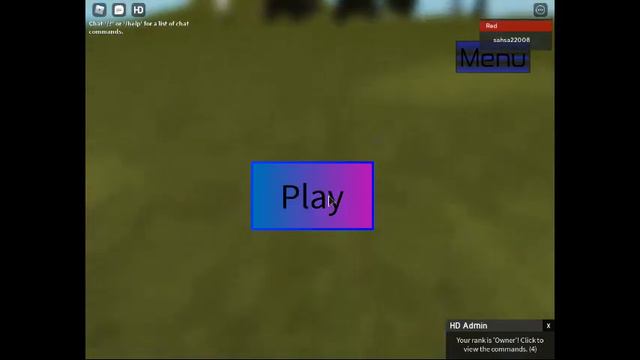 Кнопка Play убирает эффект блюр | Roblox Studio смотреть онлайн