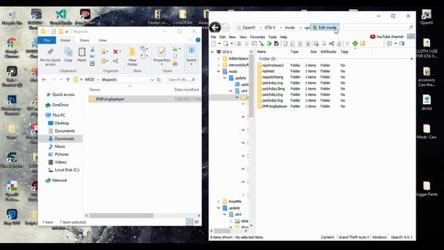 How_to_install_(Clothing_Mod_EMF_Folder)_GTA _5 installing clothes смотреть онлайн