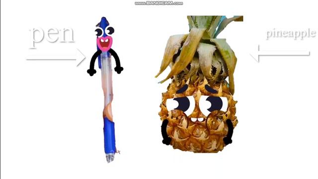 Pen Pineapple Apple Pen Doodland Version