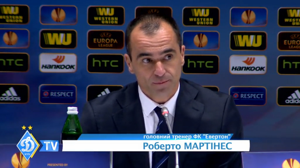 Роберто МАРТИНЕС: "Публика на стадионе вела "Динамо" вперед" смотреть онлайн