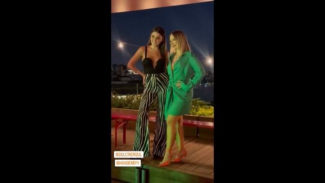 Ханде Эрчел на мероприятии бренда Nocturne в честь запуска новой коллекции смотреть онлайн