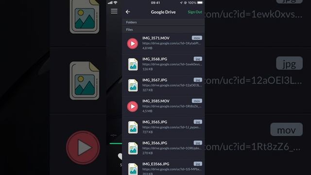 LSP - Google Drive API смотреть онлайн