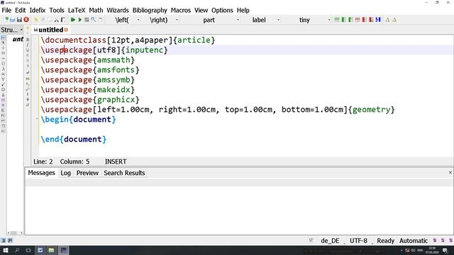LaTex [1-dars]: LaTex dasturini ishga tushirish смотреть онлайн