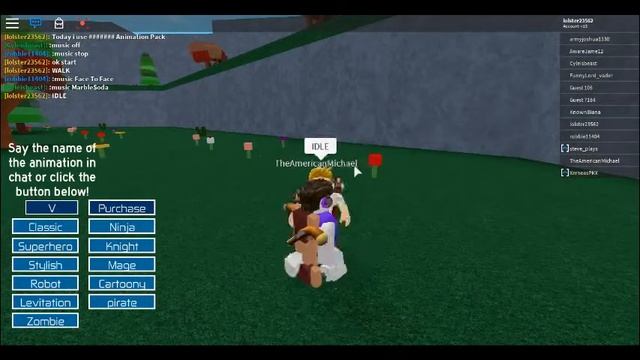 Cartoony Animation Pack (Roblox NEW!!!!!) смотреть онлайн