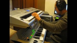 Yamaha Tyros 2 Yamaha Motif Rack ES  C'est La  Vie - Emerson, Lake & Palmer