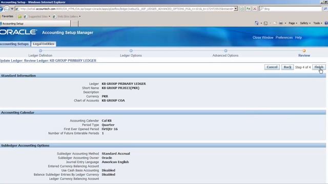 Oracle Financial r12 In Urdu R12 General Ledger Lecture 8 RUN ACCOUNTING SETUP смотреть онлайн
