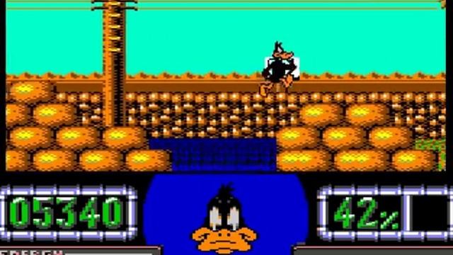 Daffy Duck And The Great Paint Caper (Commodore 64)