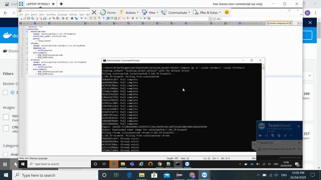 Selenium Grid - Docker Example смотреть онлайн