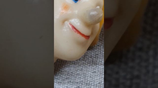 Советская игрушка, кукла «Клоун Олег Попов» на резинках смотреть онлайн