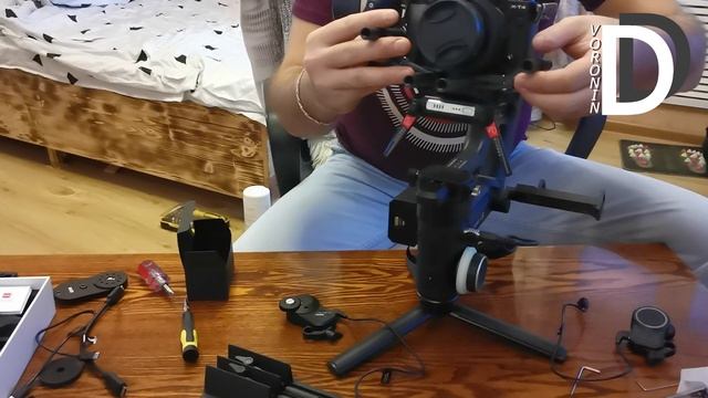Большой обзор стадикама Zhiyun Crane 3S Pro,сборка,балансировка ,установка камеры Fuji XT4