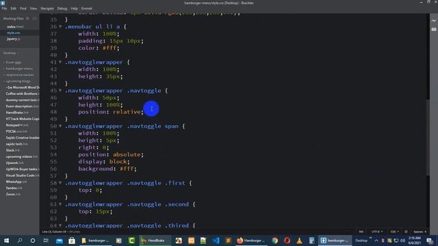 Create Animated Hamburger menu icon with Simple CSS and jQuery || 2021 Latest tricks смотреть онлайн