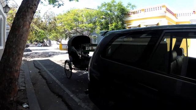 Walk tour of Puducherry | India | Former French colonial town in India | Yi 4k plus | 60 fps смотреть онлайн