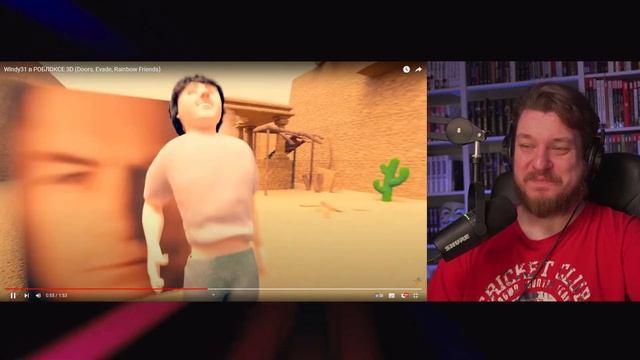 Реакция на Windy31 в РОБЛОКСЕ 3D (Doors, Evade, Rainbow Friends) смотреть онлайн