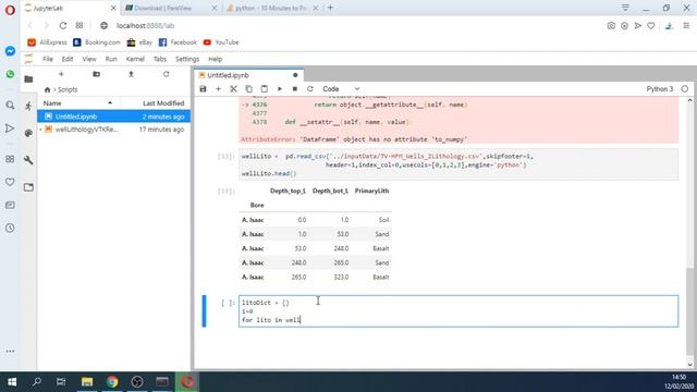 Visualización 3D de litología de pozos con Python, Vtk, y Pyvistas - Tutorial смотреть онлайн