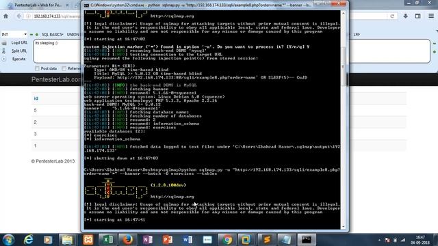 Web For Pentester SQL Injection Example 8 Solution | sqlmap смотреть онлайн