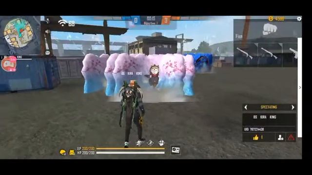 KIRA KING FF ON LIVE | 1 VS 1 WITH SUBSCRIBERS | BLOODY SHOTS смотреть онлайн