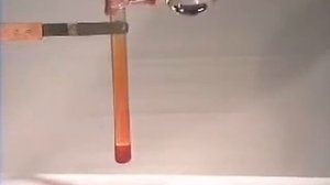 бром   +  щелочь = рекция