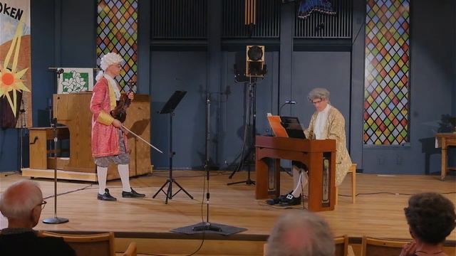 Sonata for violin and Piano #2 in C-minor, Adagio. Carl Philipp Emanuel Bach. смотреть онлайн