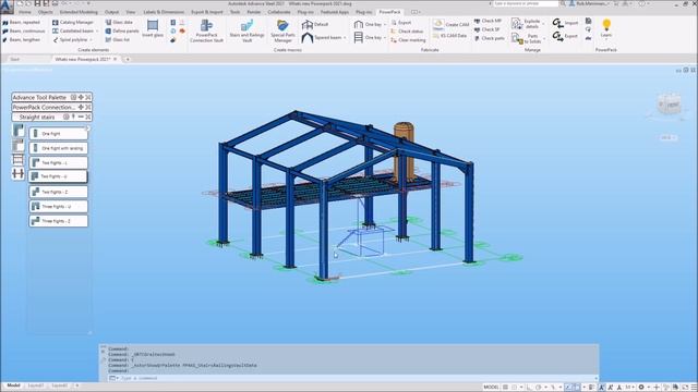 Graitec PowerPack for Advance Steel 2021 | What's New смотреть онлайн