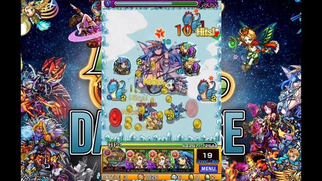 【Monster Strike】MSDB+Viewer VS Beautiful Baleful Butterfly Extreme смотреть онлайн