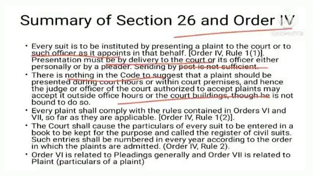 Section 26 and Order IV | Civil Procedure Code #institutionofsuits #lectureoncpc #cpc смотреть онлайн