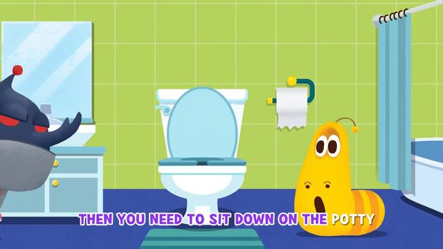 Baby JoJo's Potty Training Song | Poo Poo Song | Go Potty | Larva Kids Nursery Rhymes & Kids Songs смотреть онлайн