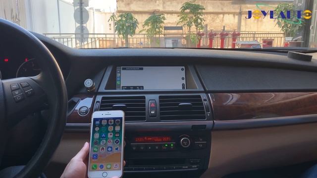 JoyeAuto Wireless Apple Carplay AirPlay Andorid Auto Interface For BMW X5 E70 X6 E71 CIC