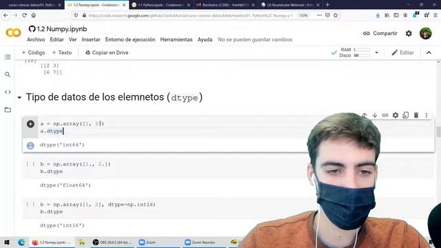 1.2 Numpy [Curso 2020] смотреть онлайн