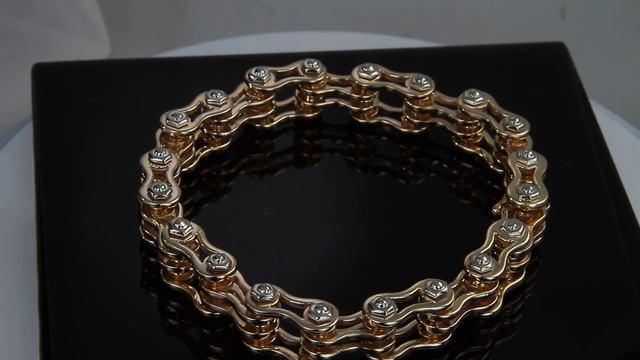 Estate 14 Karat Gold Chain Bracelet смотреть онлайн