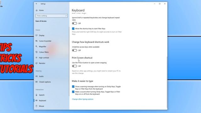 How To Change Print Screen Key To Open Snipping Tool Tutorial смотреть онлайн