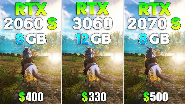 RTX 2060 Super vs RTX 3060 vs RTX 2070 Super - Test in 8 Games смотреть онлайн